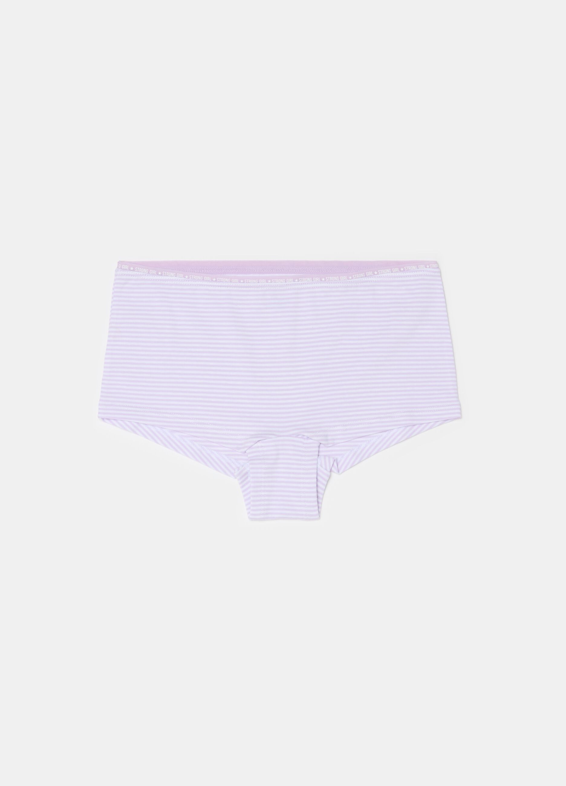 French knickers in organic cotton