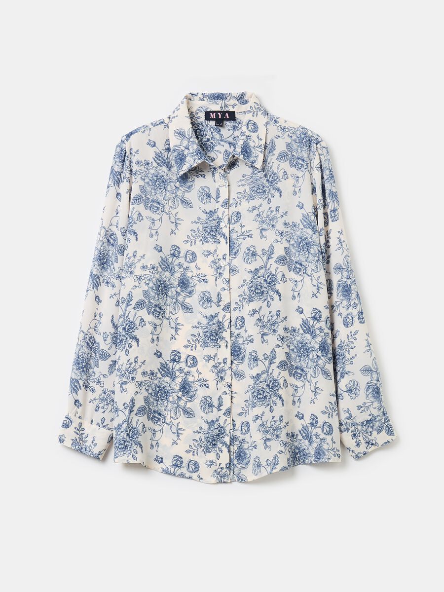 Curvy shirt with toile print_4