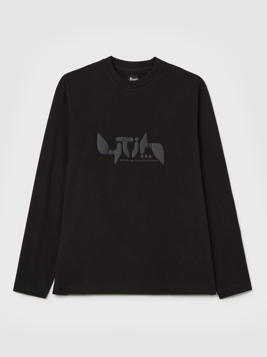 Longsleeve Graphic T-shirt Black_5