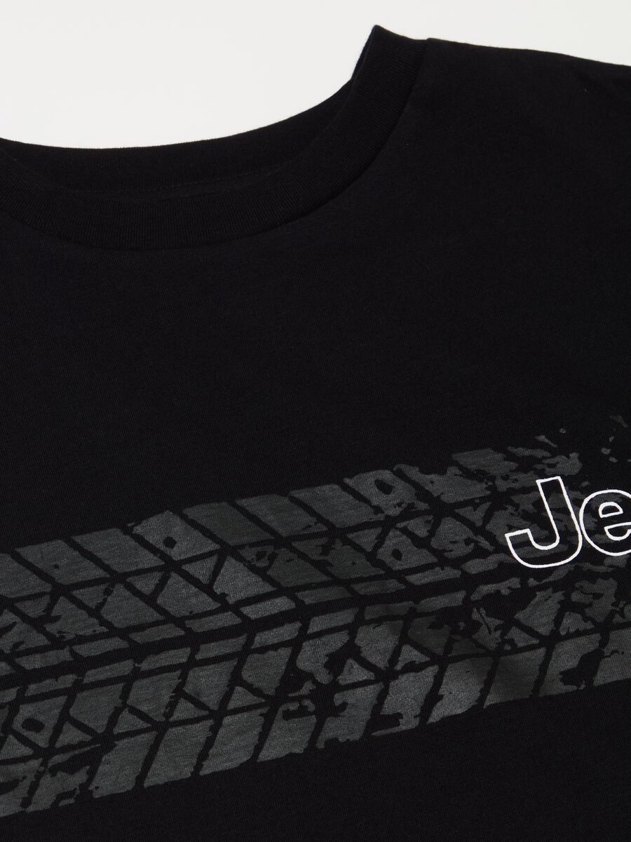 Cotton T-shirt with Jeep print_2