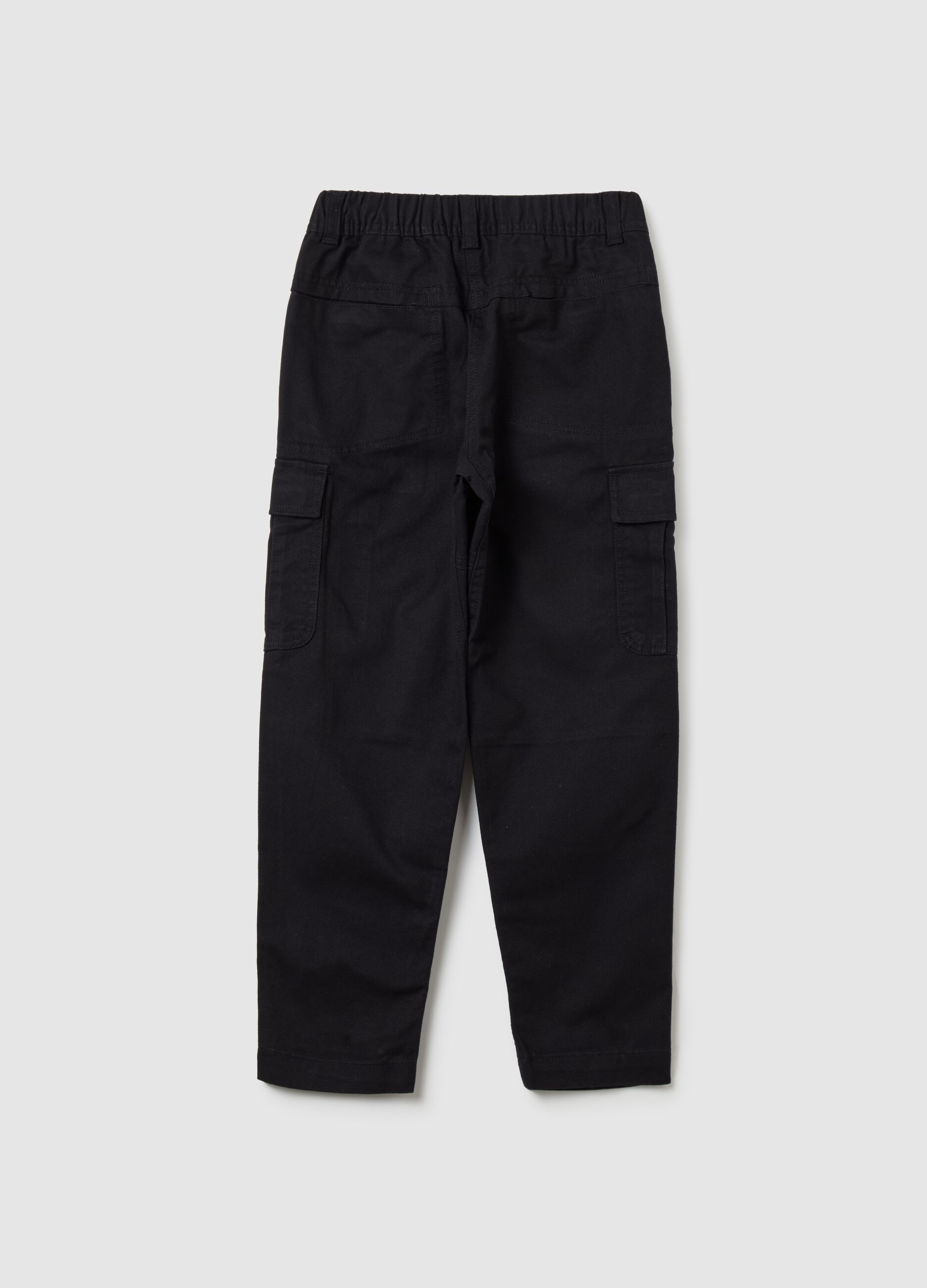 Pantalone cargo in cotone