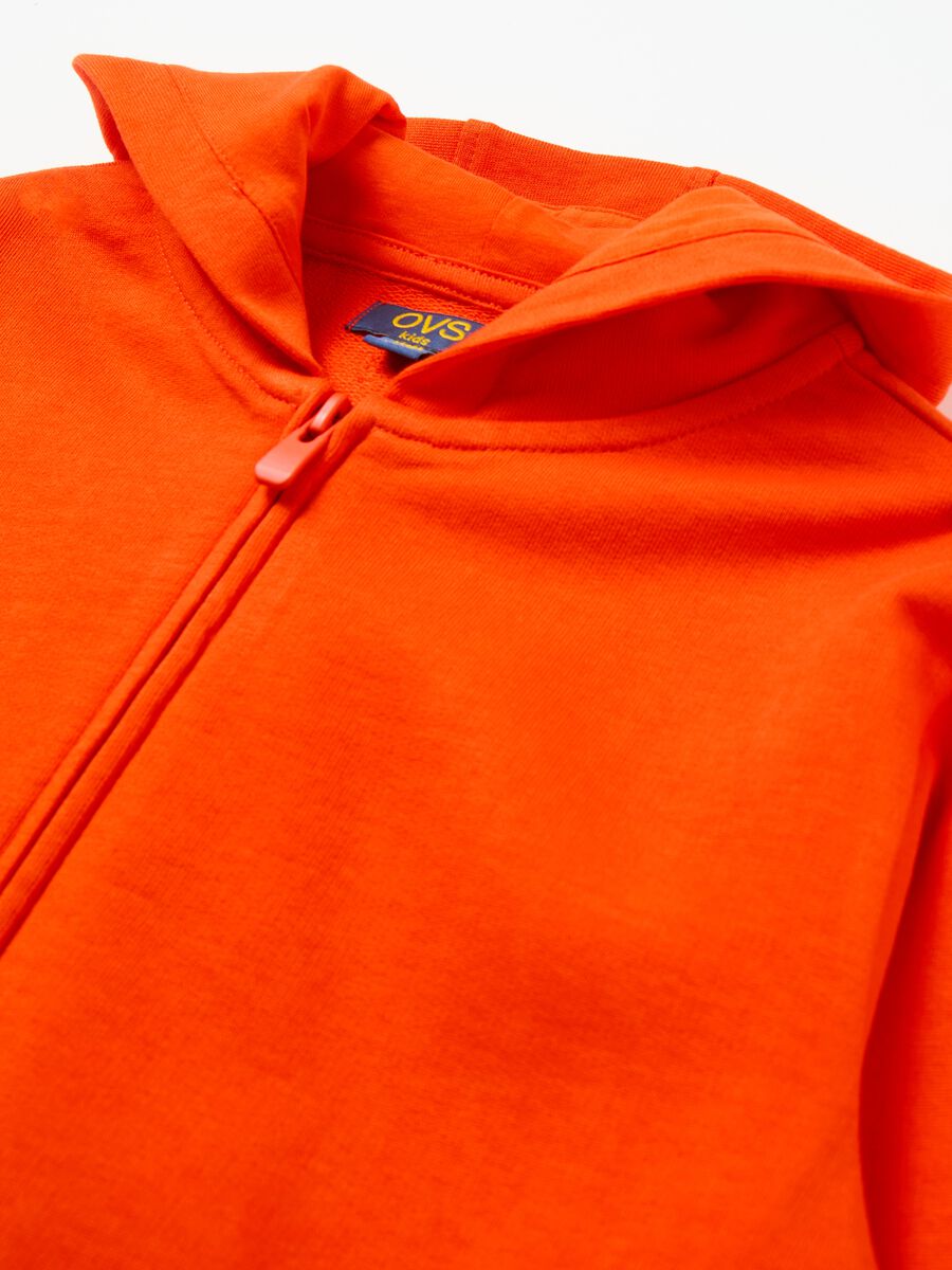 Full-zip in French Terry con cappuccio_2