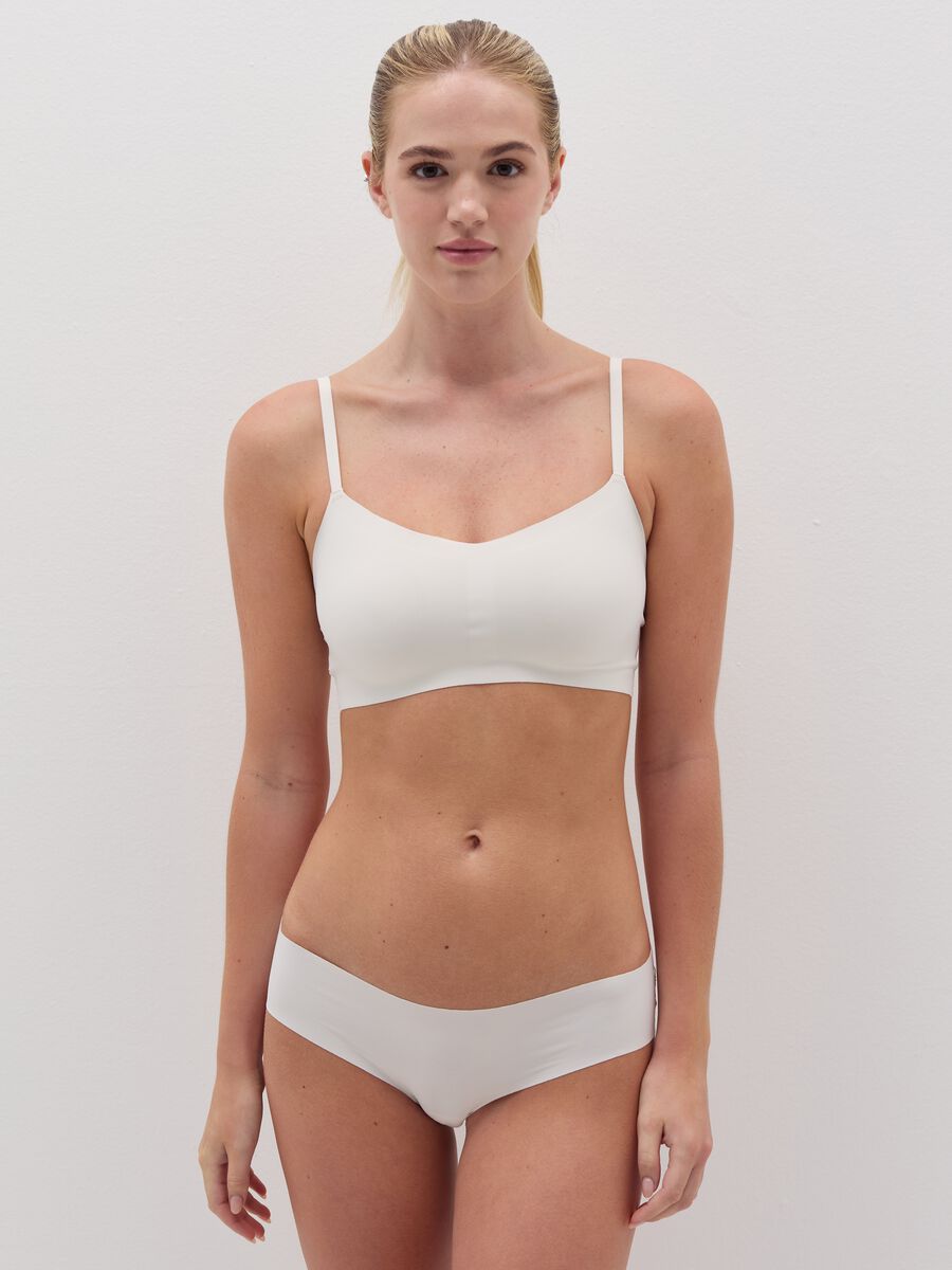 Bralette in stretch microfibre_0