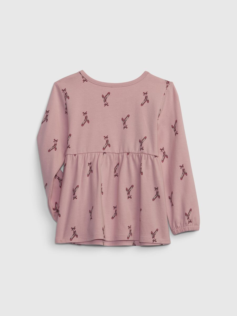 Long-sleeved T-shirt with print_1