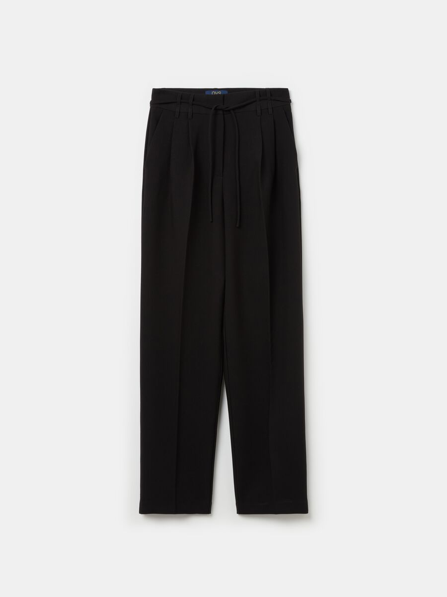 Cigarette trousers with cord_4