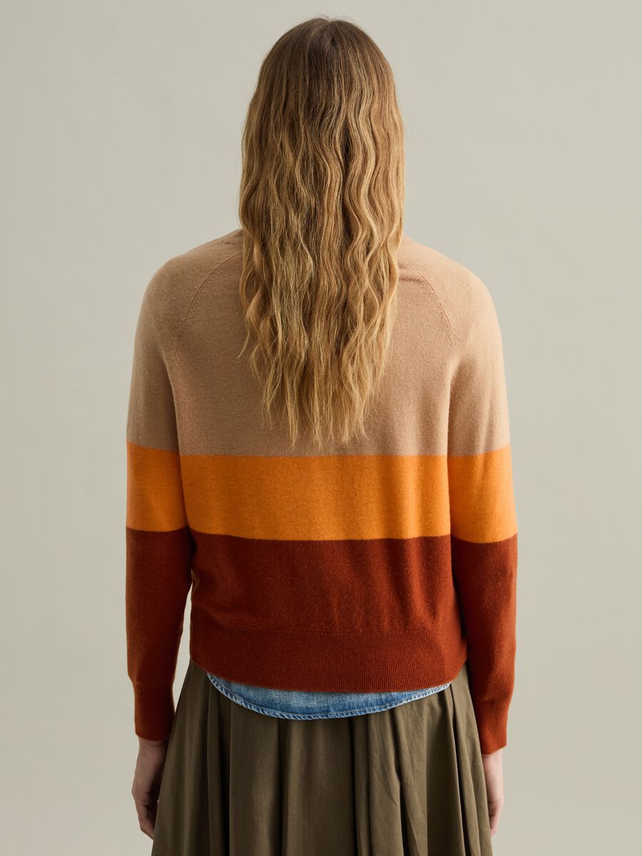 Pullover in lana colorblock_2