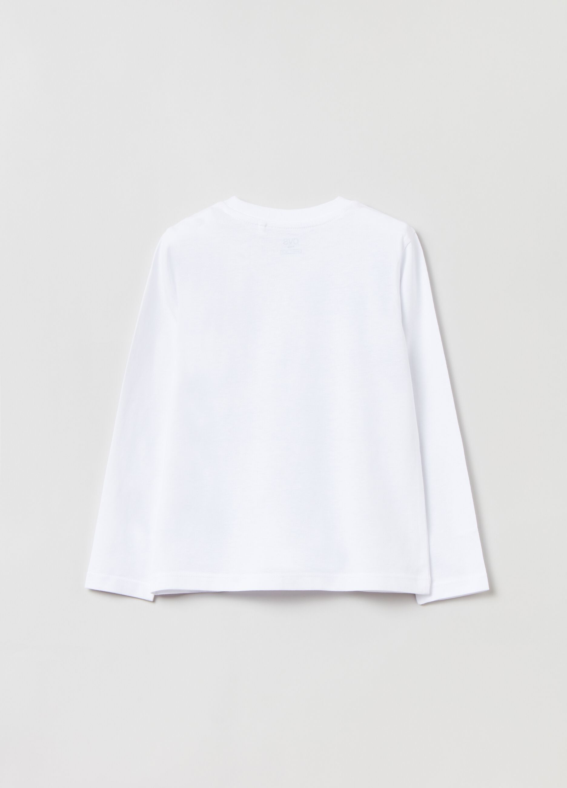 Long-sleeved T-shirt in cotton