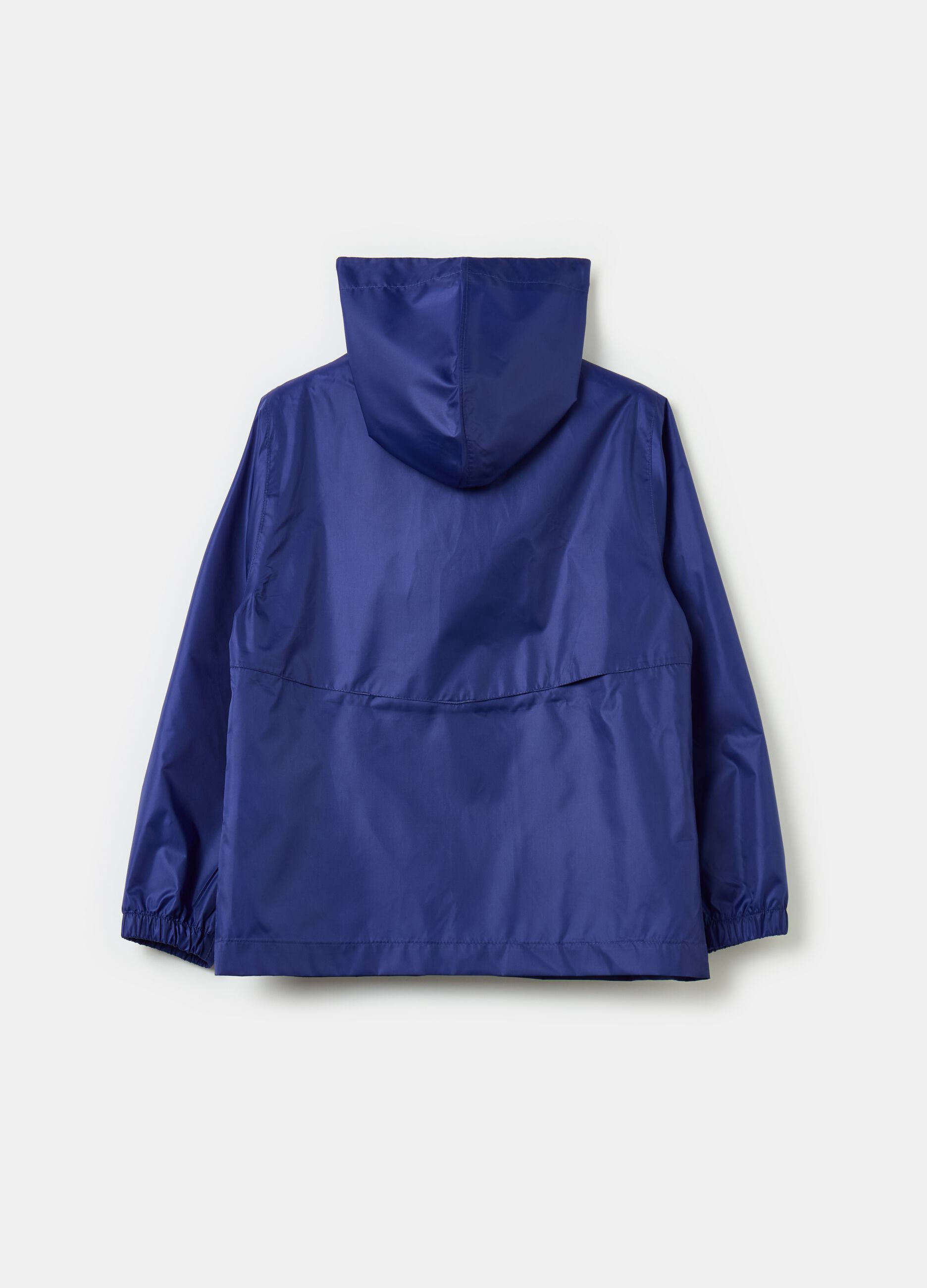 Waterproof jacket with hood