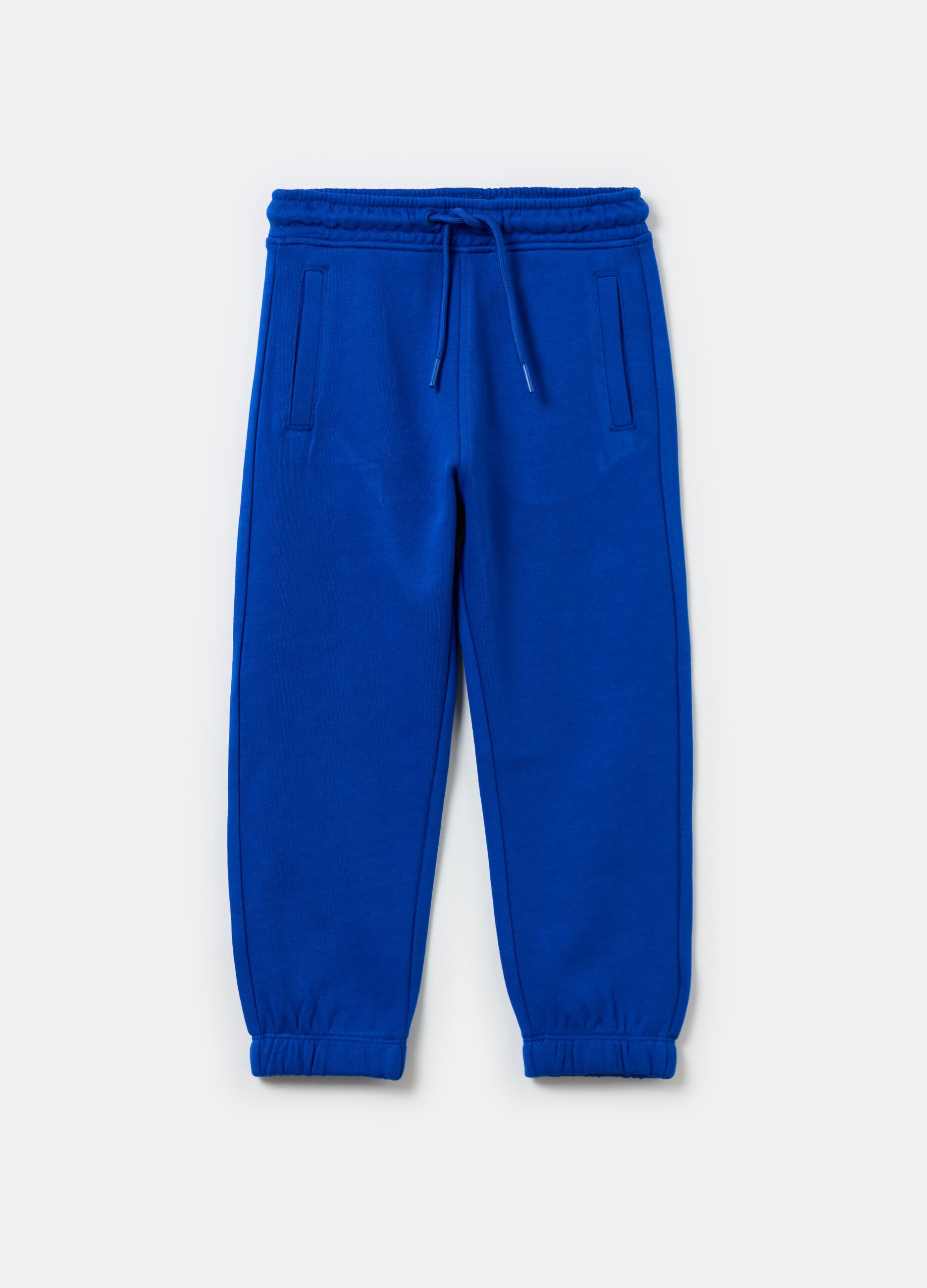 Essential joggers in cotton with drawstring