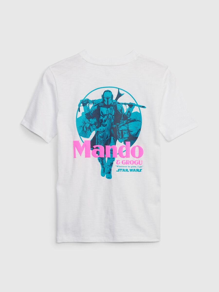 T-shirt with Star Wars The Mandalorian print_1