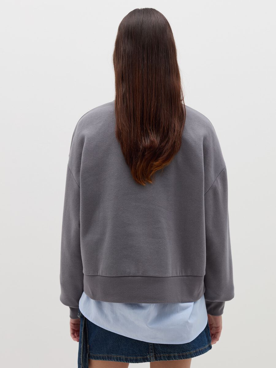 Sweatshirt with round neck_3