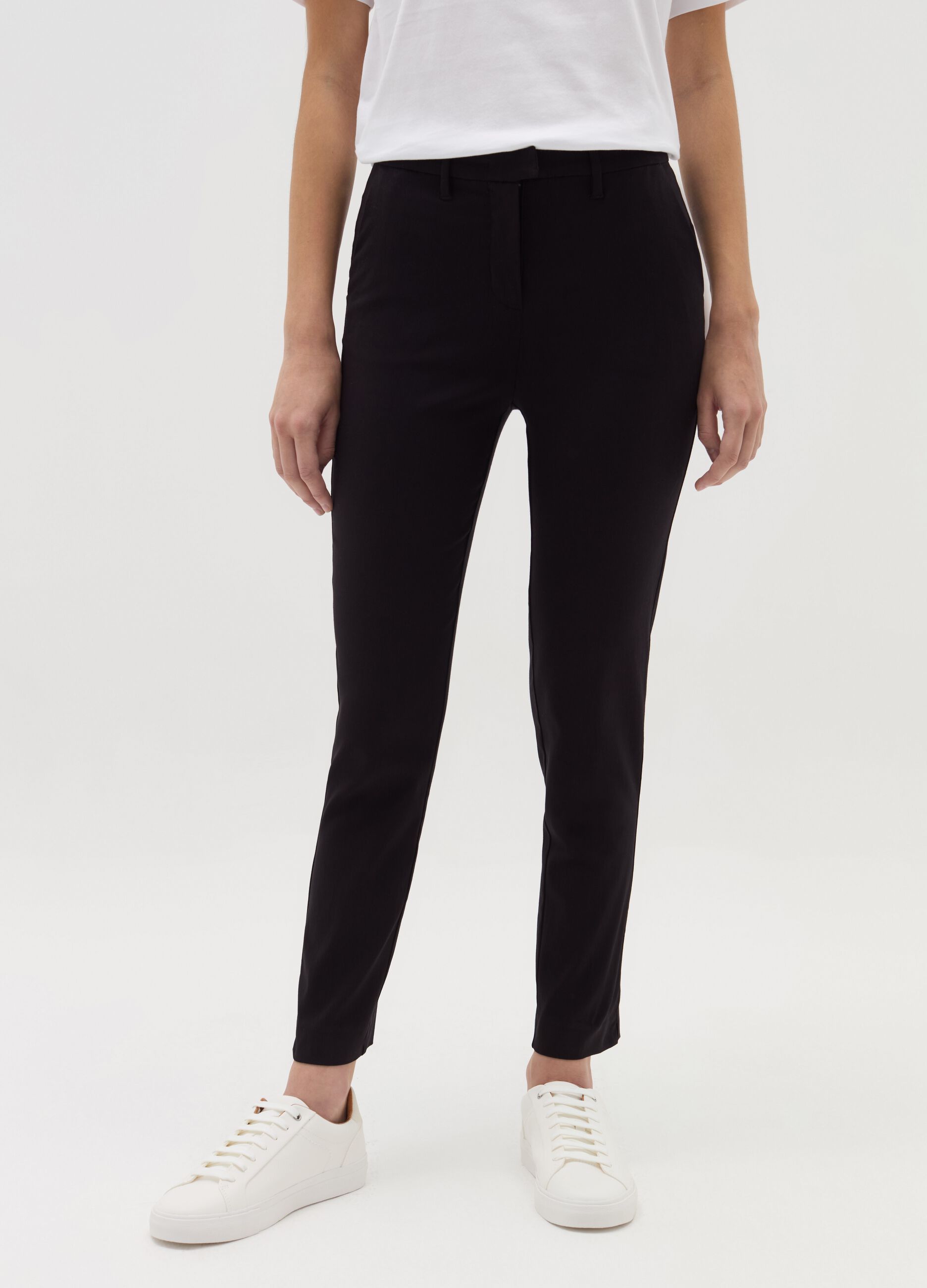 Pantaloni chino stretch