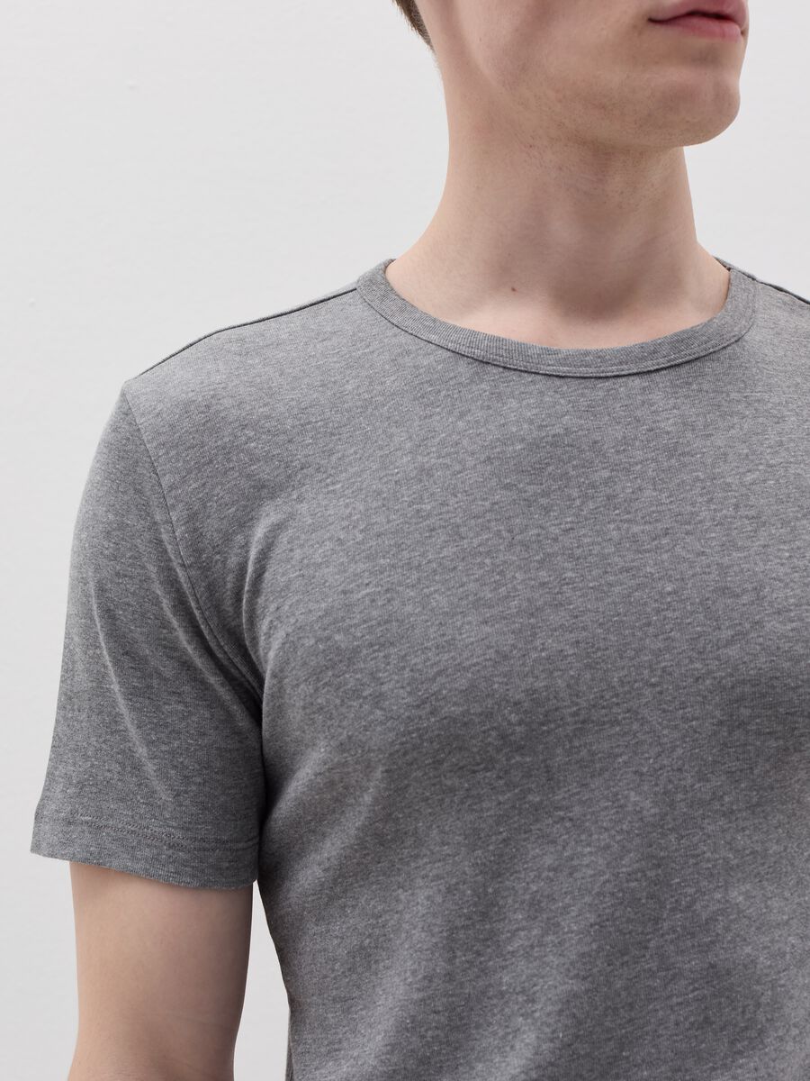 Two-pack undershirts with thin ribbing_3