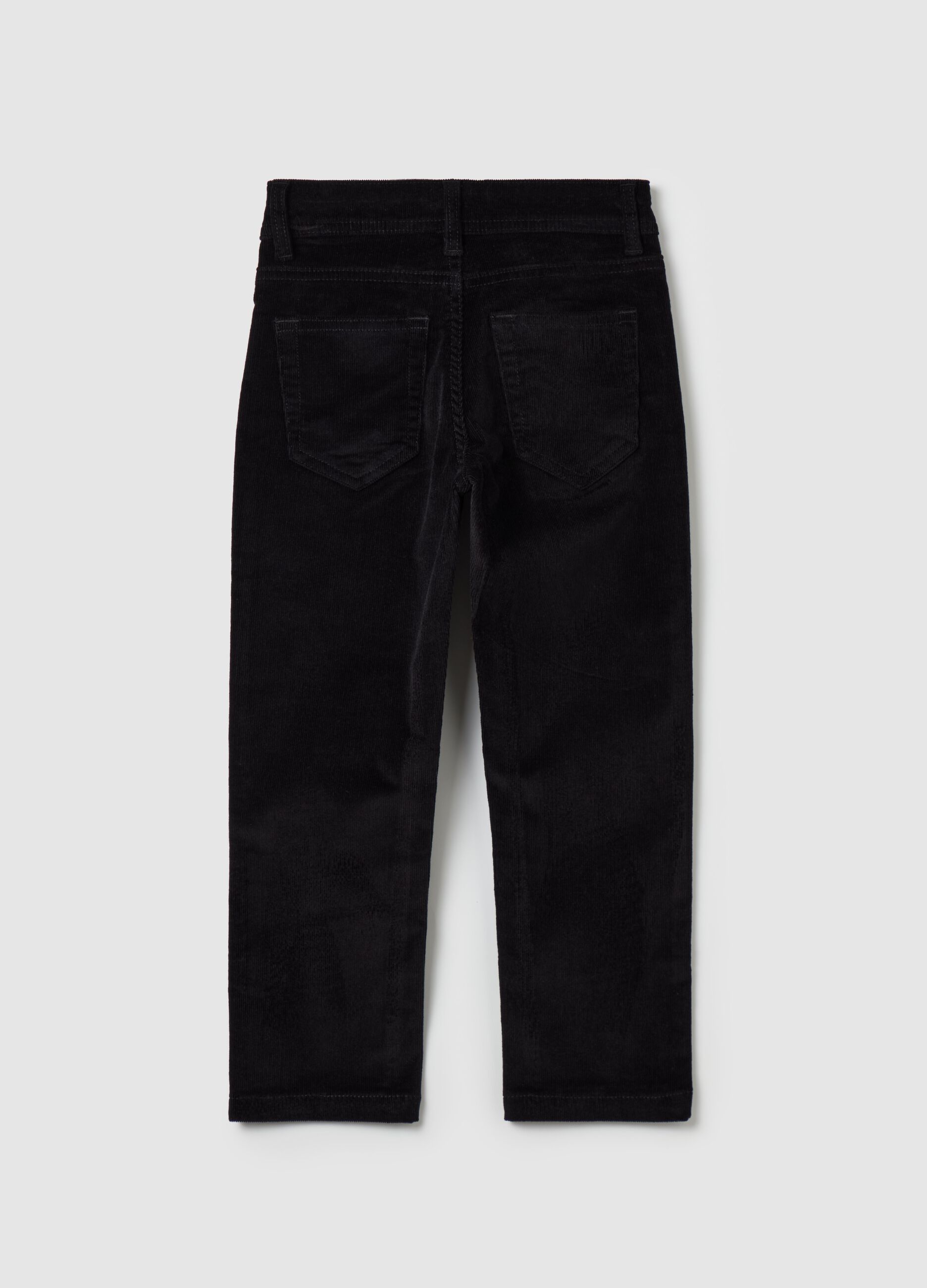 Five-pocket corduroy trousers