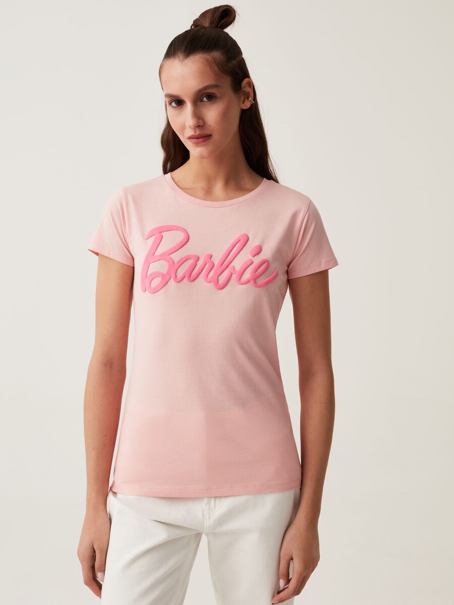 T-shirt with Barbie® Mattel print_0
