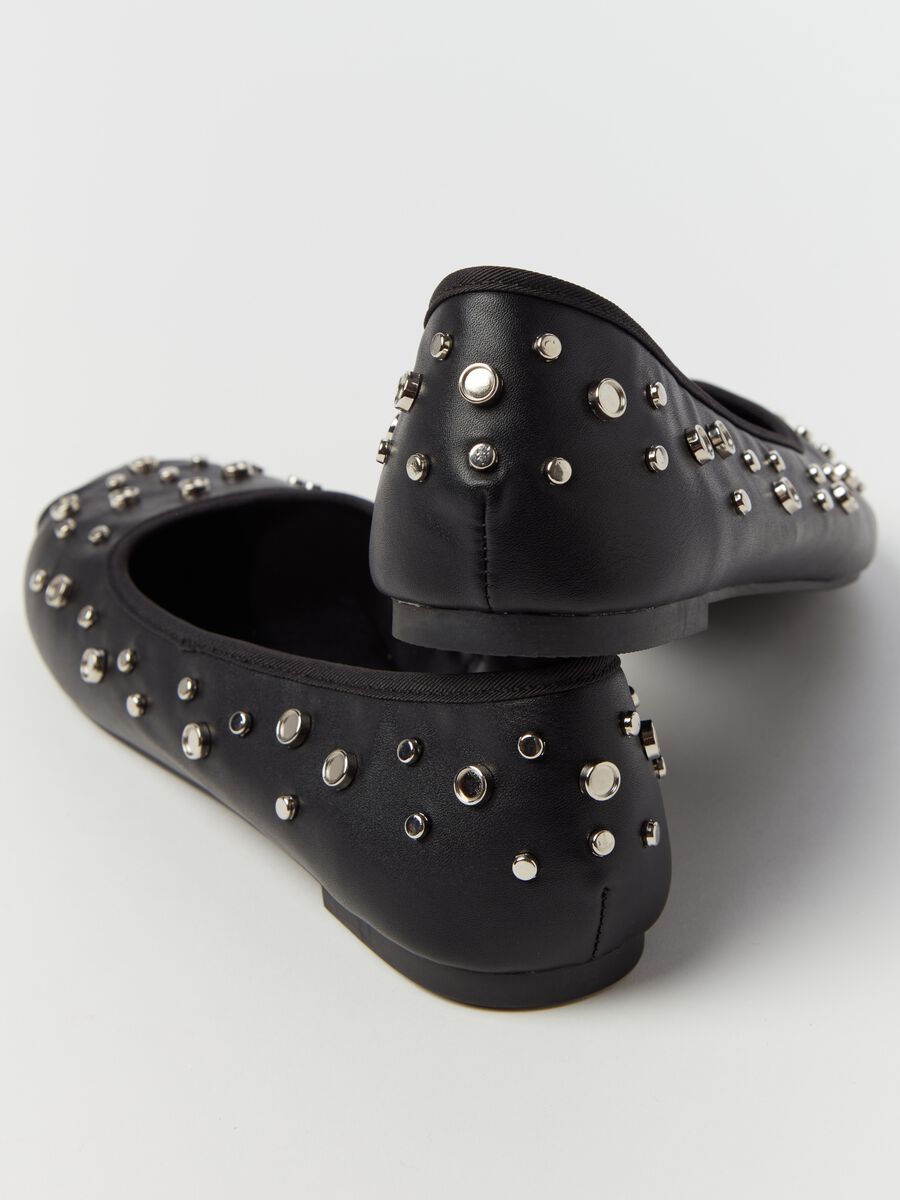 Ballerina flats with studs_1