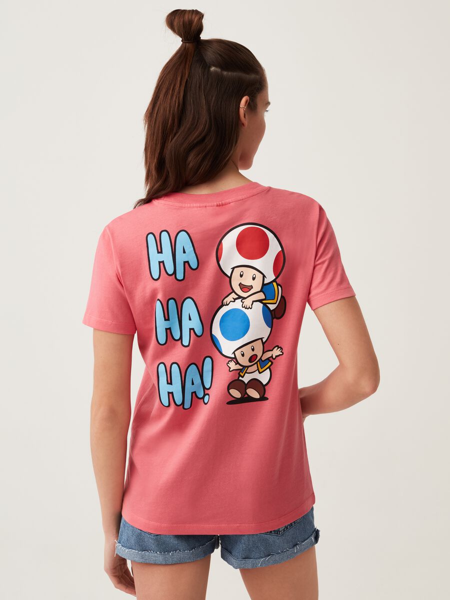 T-shirt with Super Mario Toad print_2