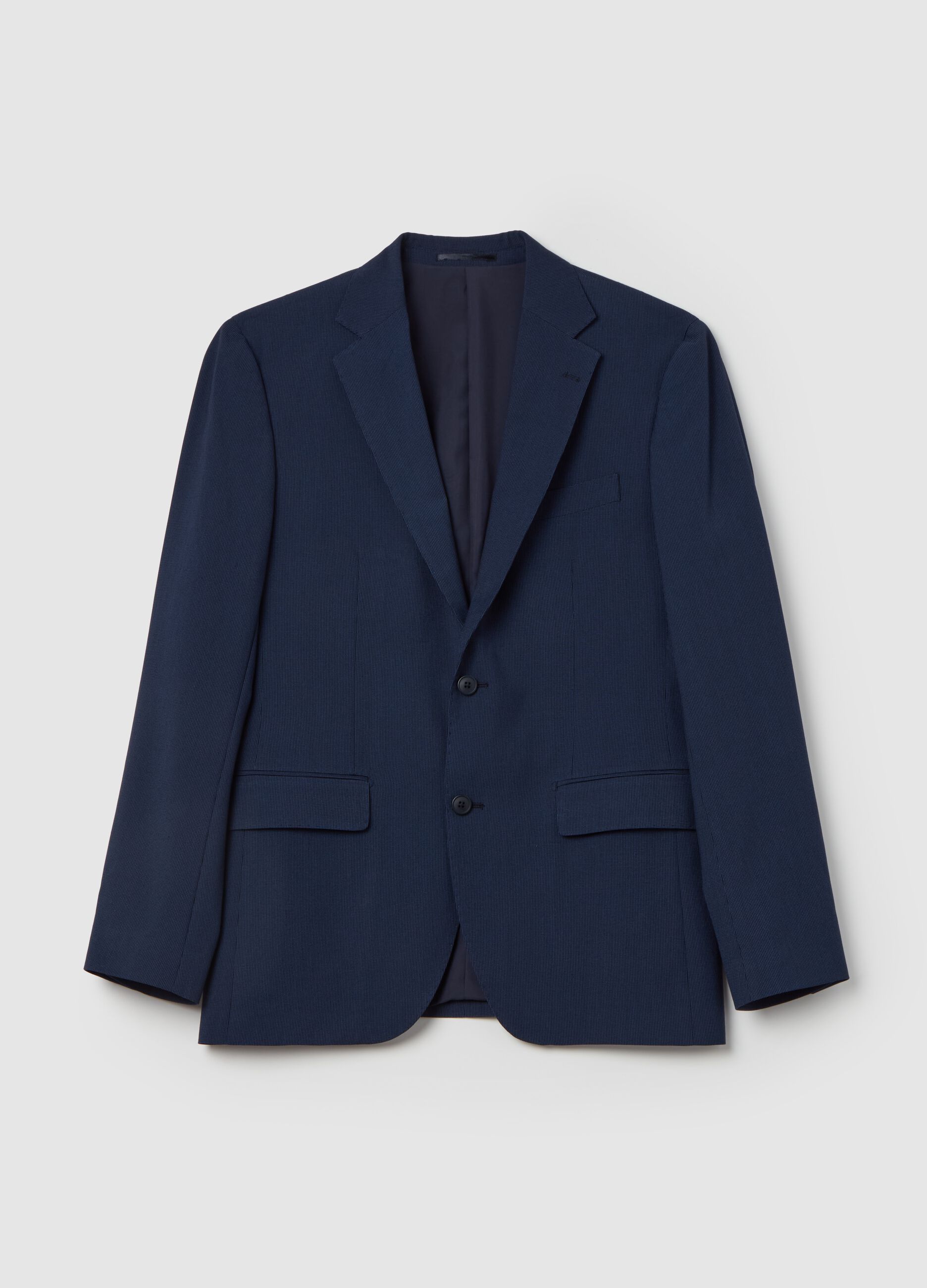 Blazer easy fit micro fantasia