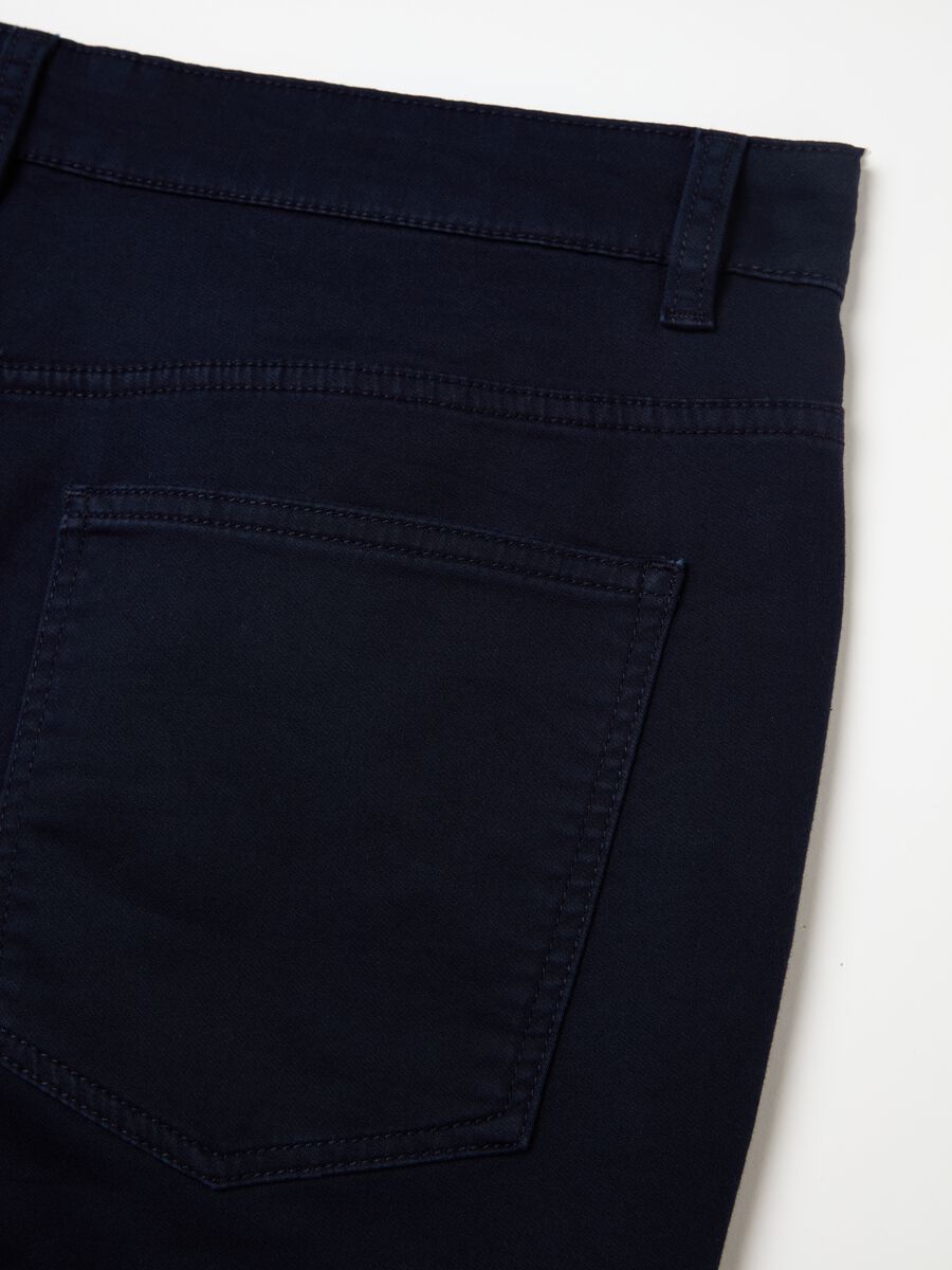 Five-pocket slim-fit trousers_5