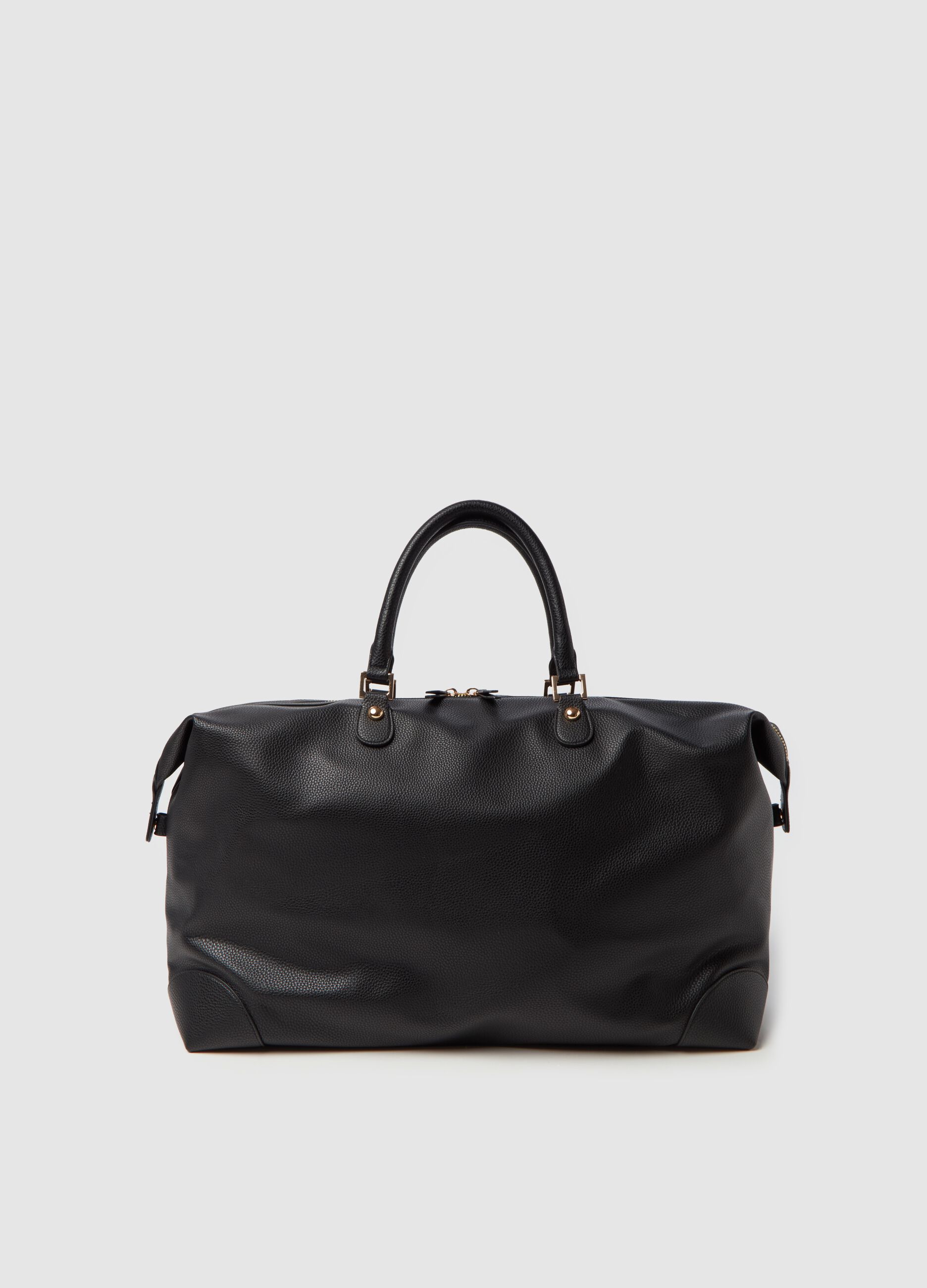 Contemporary textured-effect bag