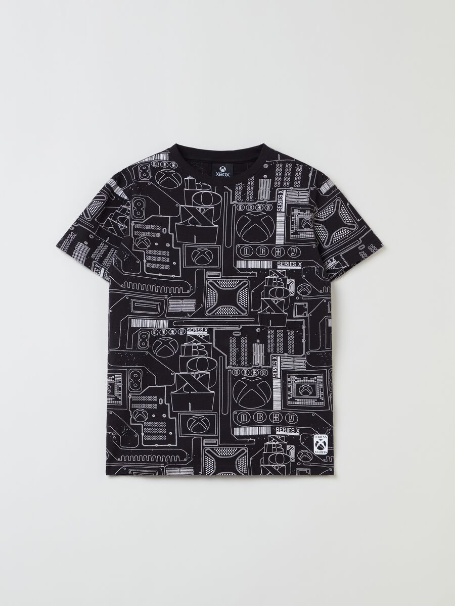 T-shirt con stampa X-Box Series all-over_0