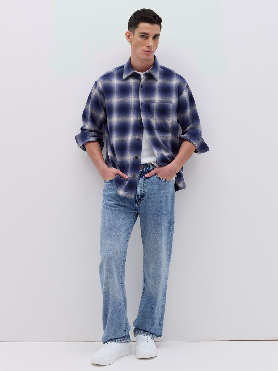 Five-pocket,straight-fit jeans_0