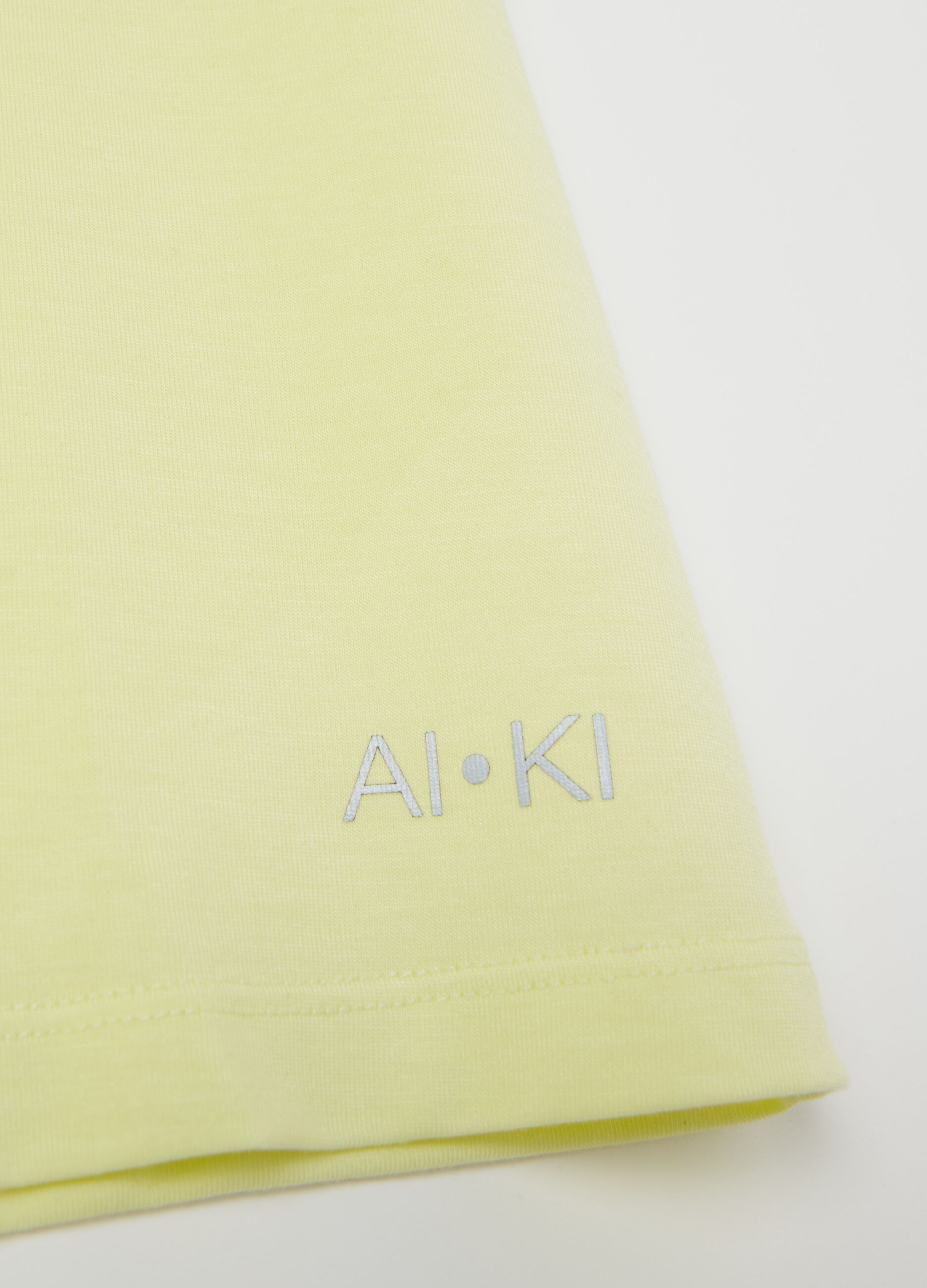 AI•KI crop T-shirt