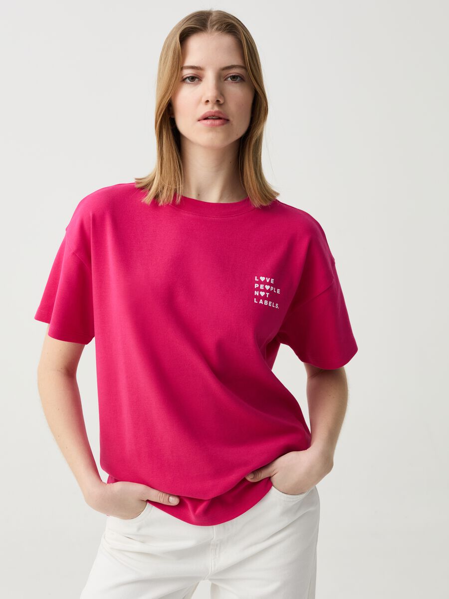 Lidl T shirt maglia maglietta T-shirt Donna woman S Rosa Pink