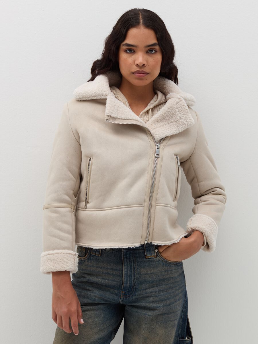 Sheepskin with sherpa lining_1