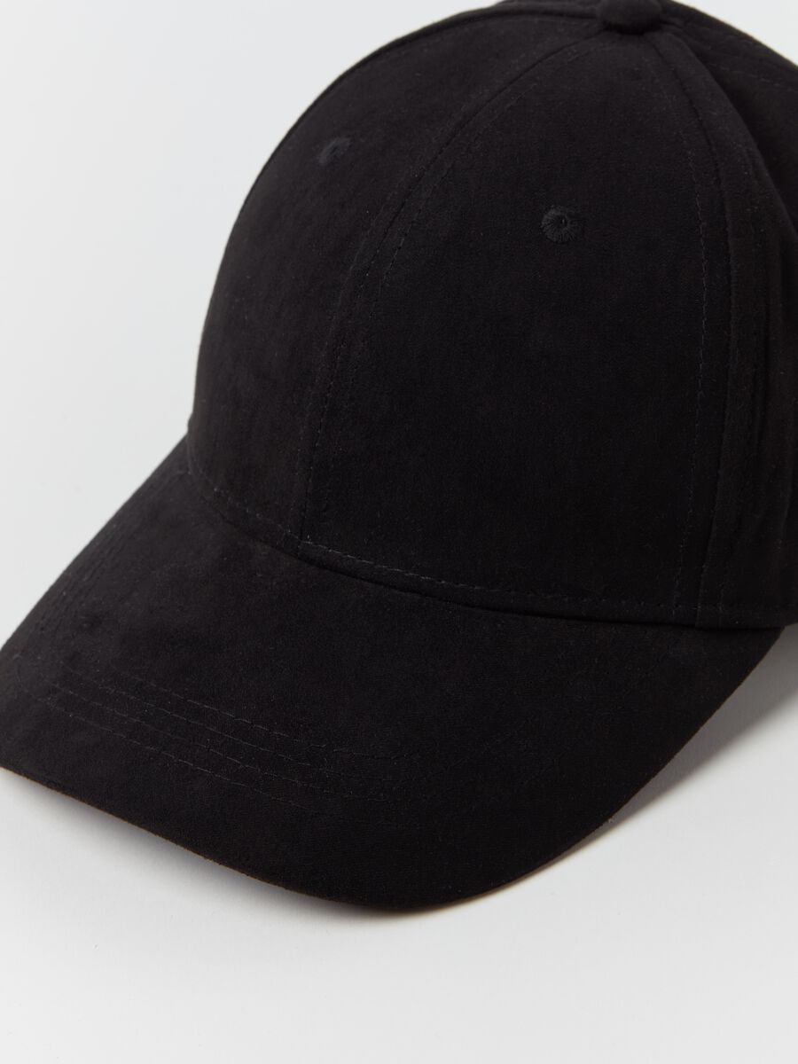 Suede-effect baseball cap_2