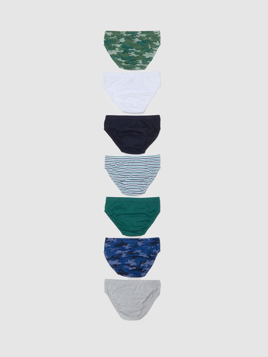 Seven-pack briefs in organic cotton with print_1