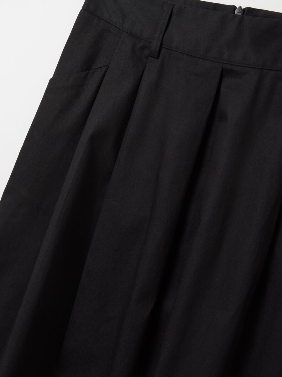 Full midi skirt with darts_5