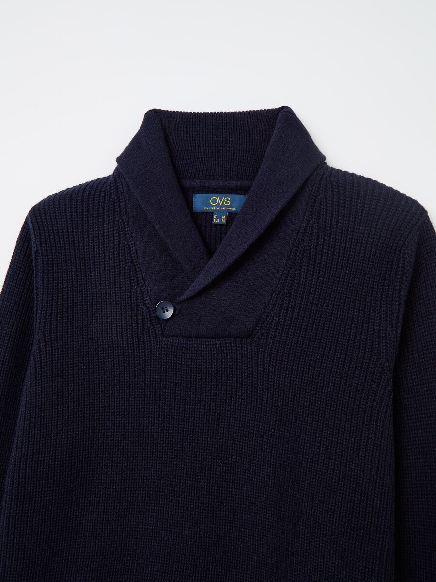 Pullover with shawl neck_5