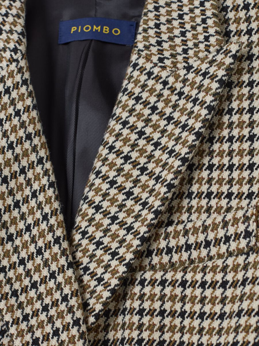 Double-breasted houndstooth blazer_1