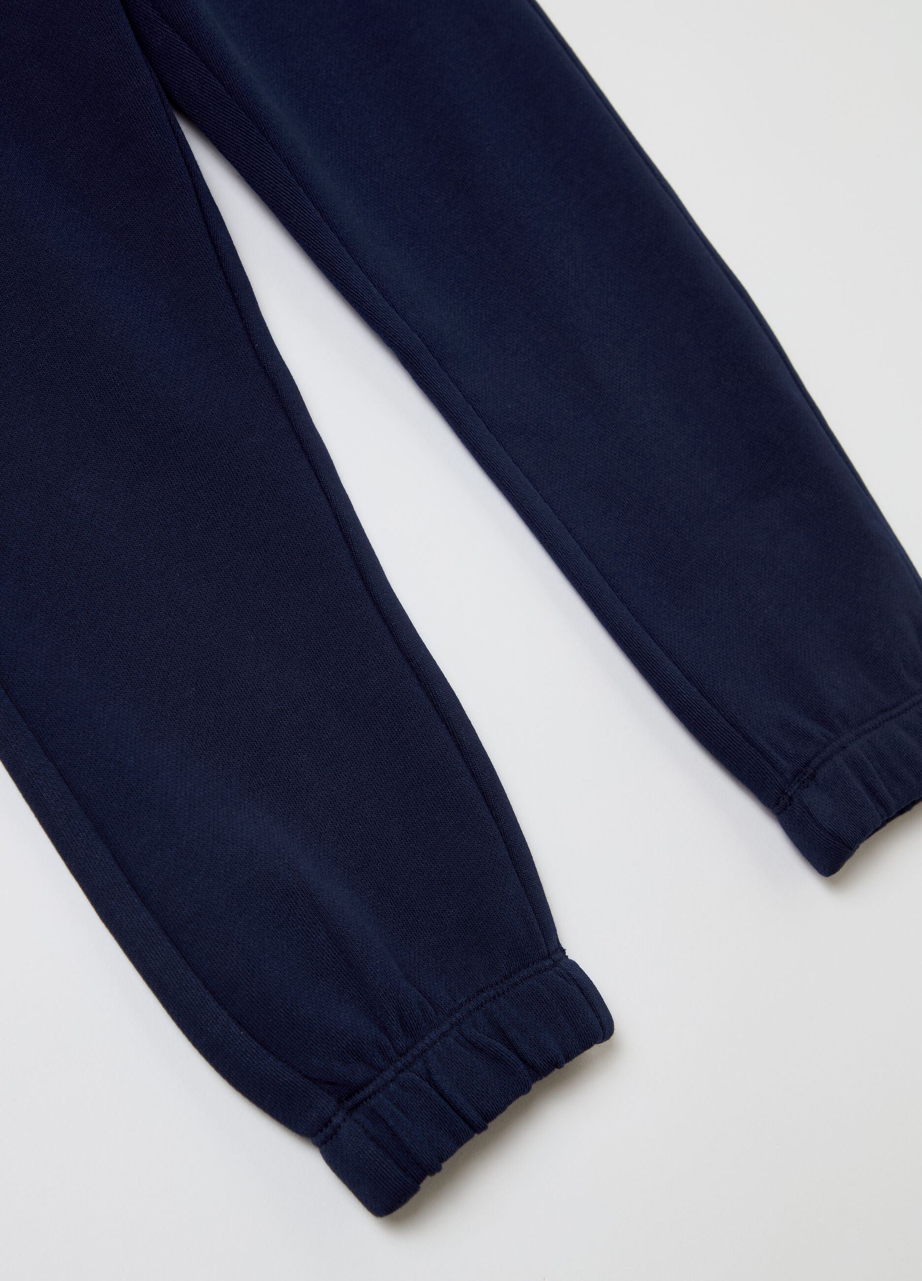 Essential joggers in cotton with drawstring