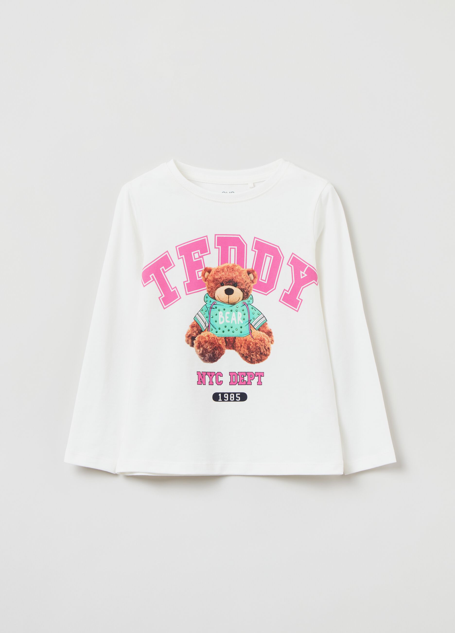 Long-sleeved T-shirt with print