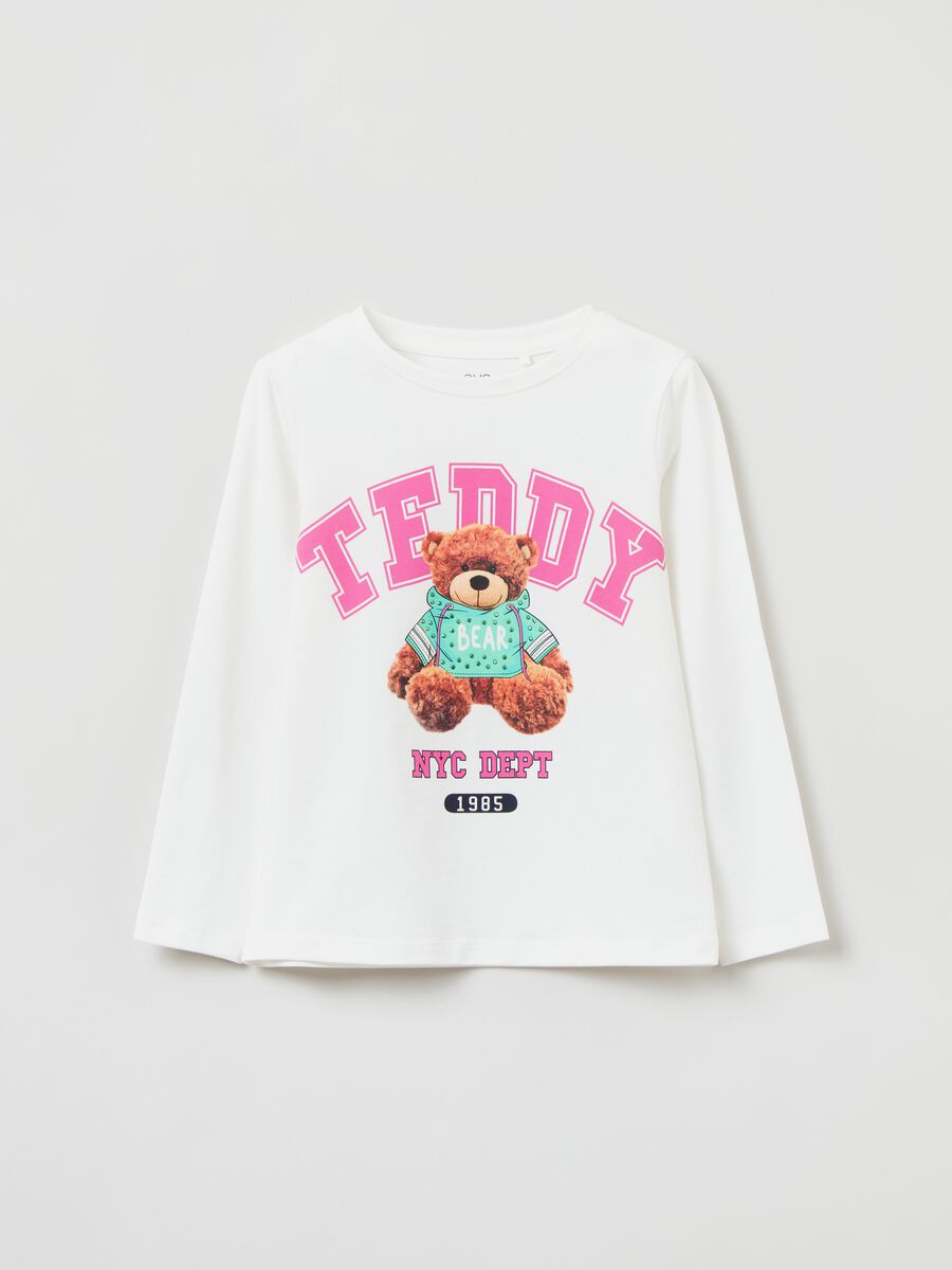 Long-sleeved T-shirt with print_0