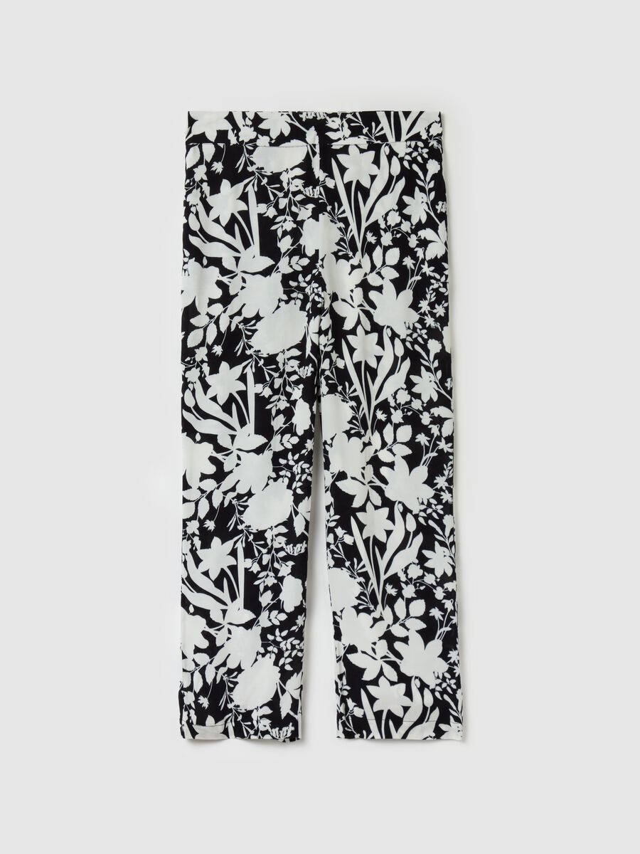 Curvy floral cigarette trousers_0