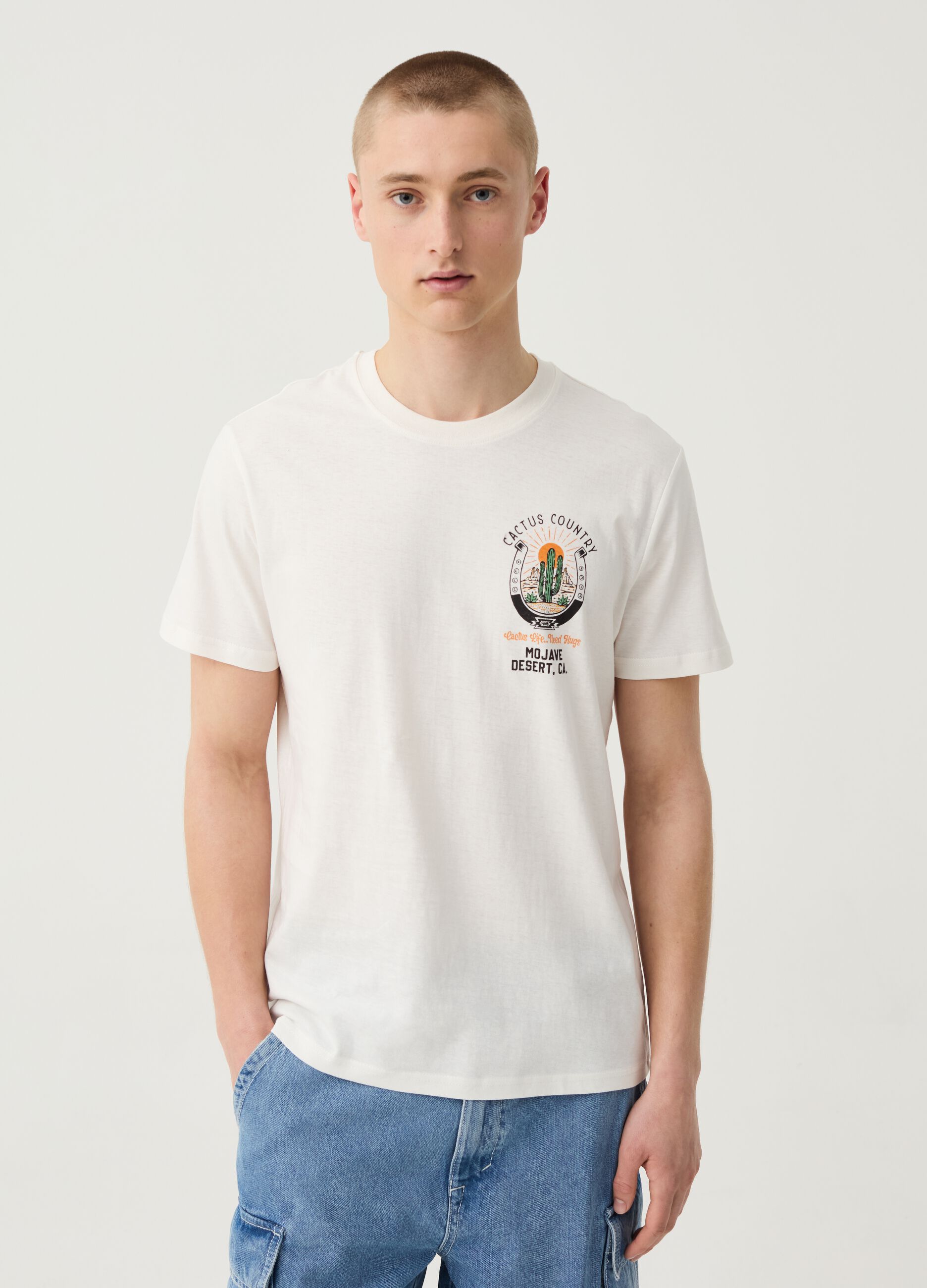 Ovs T-shirt con stampa Mojave Desert California