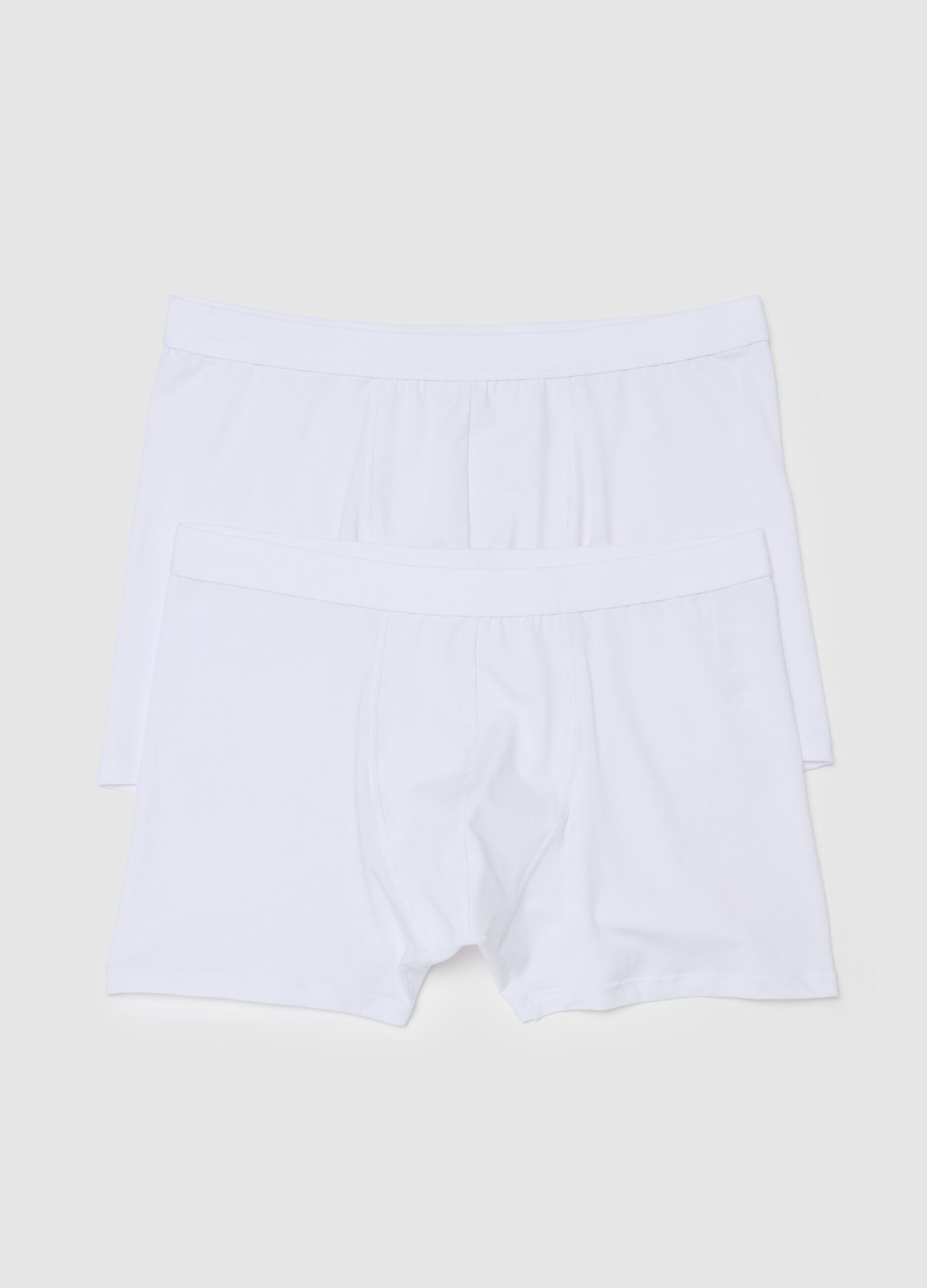 Bipack boxer midi in cotone Supima stretch