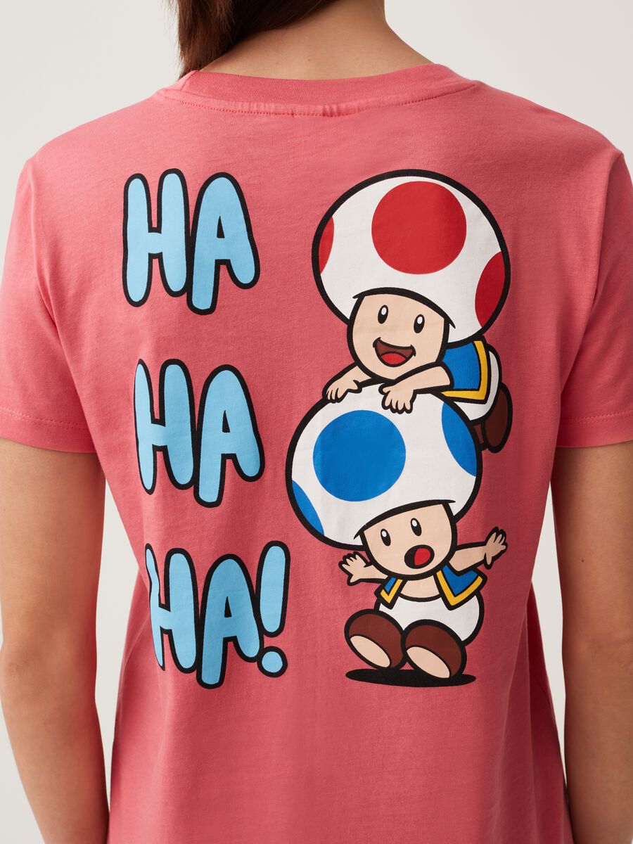 T-shirt with Super Mario Toad print_3