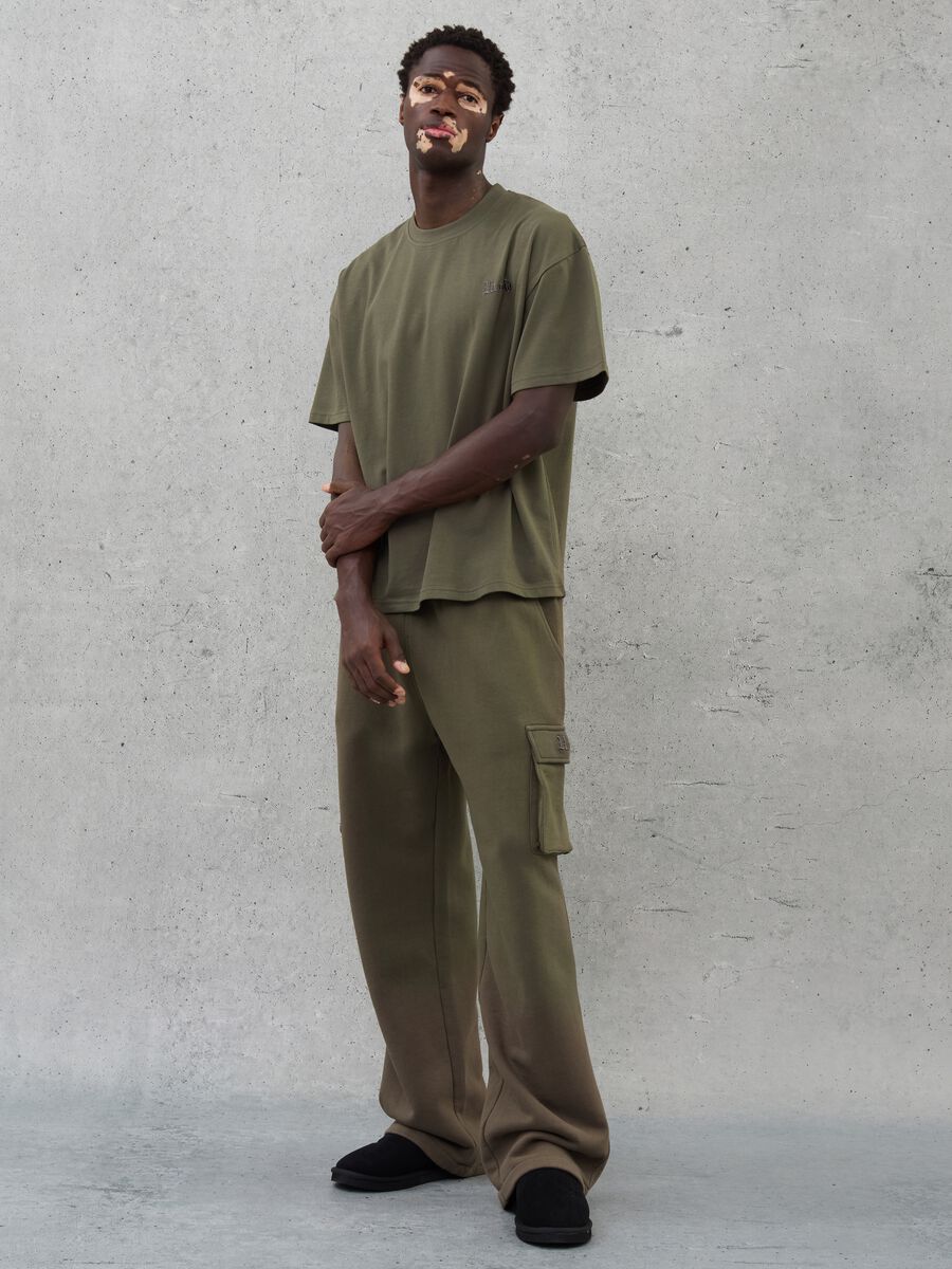 Cargo Sweatpants Military Green_0