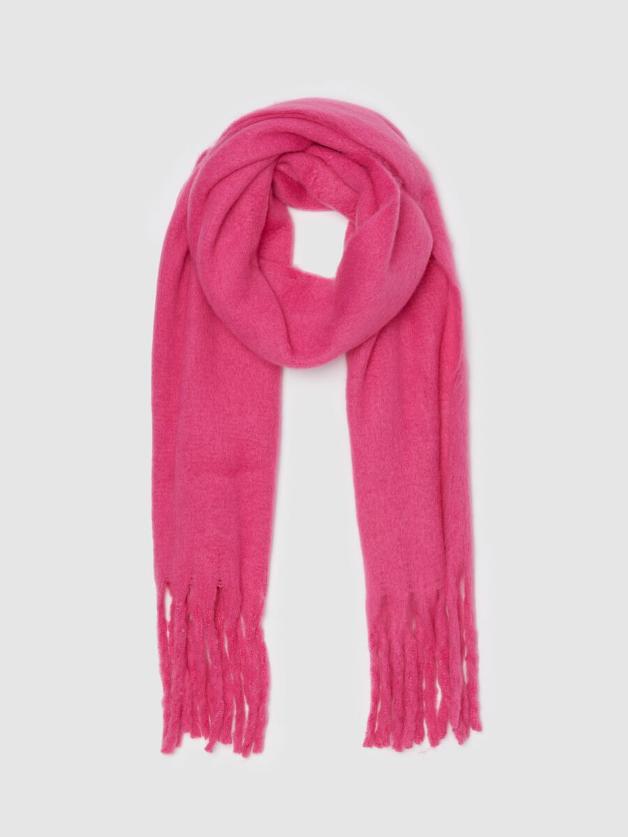 Fringed scarf_0