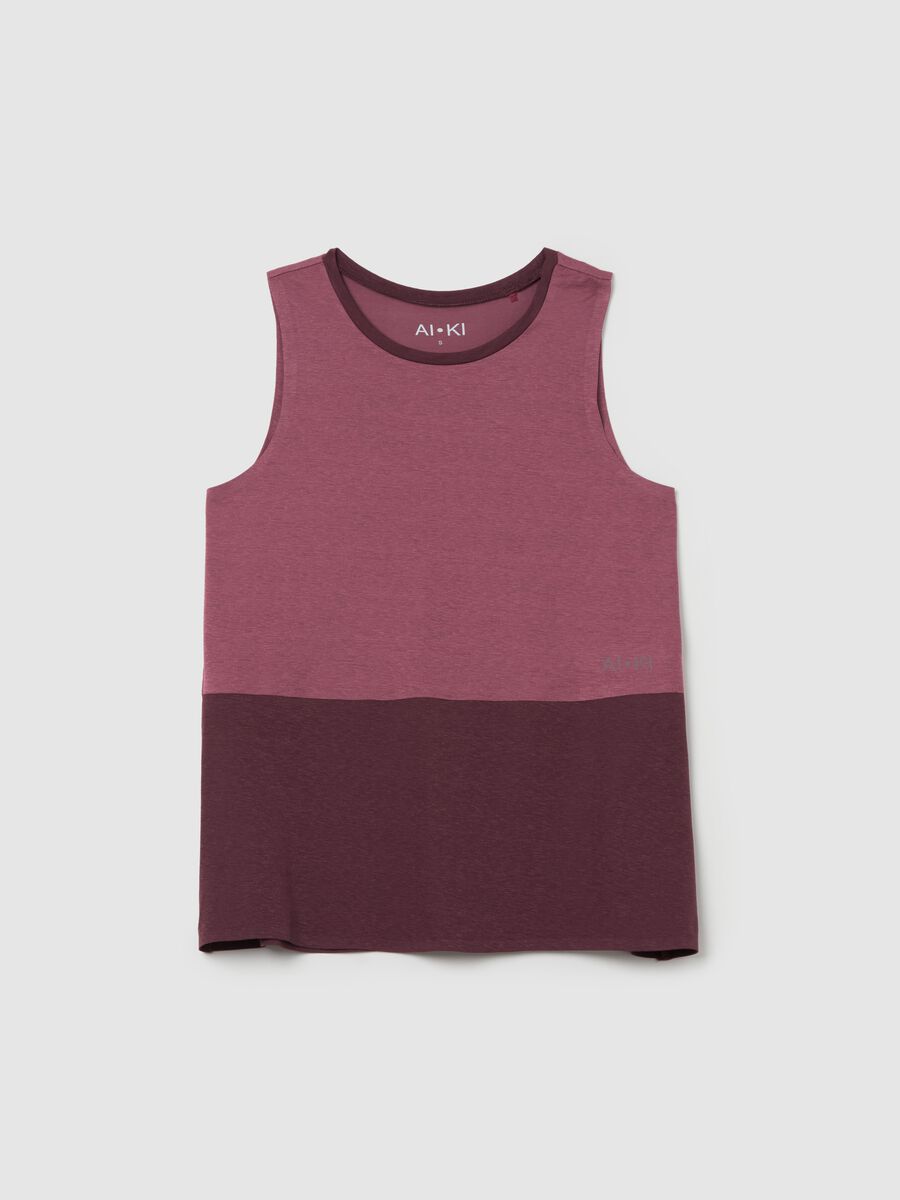 AI•KI colourblock tank top_4