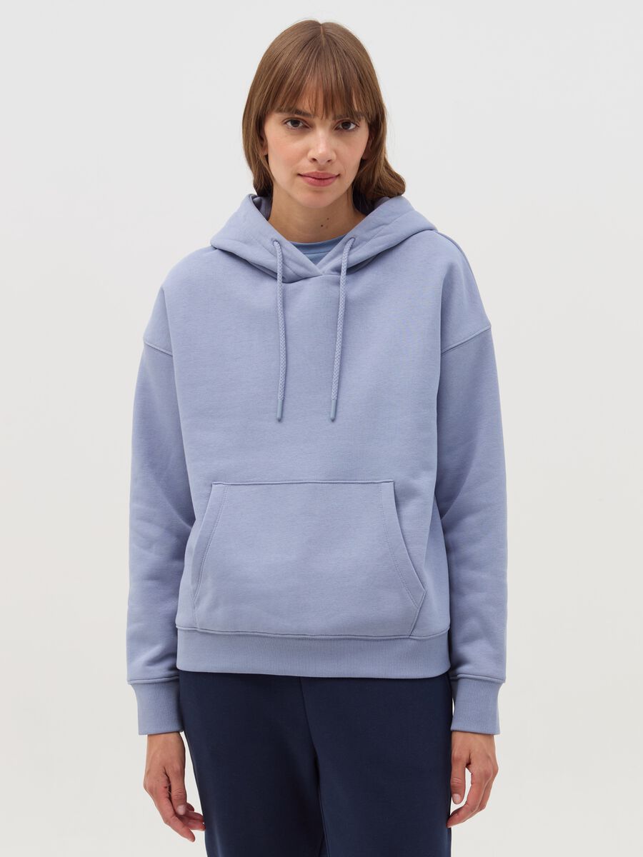 Essential oversized sweatshirt with hood_3