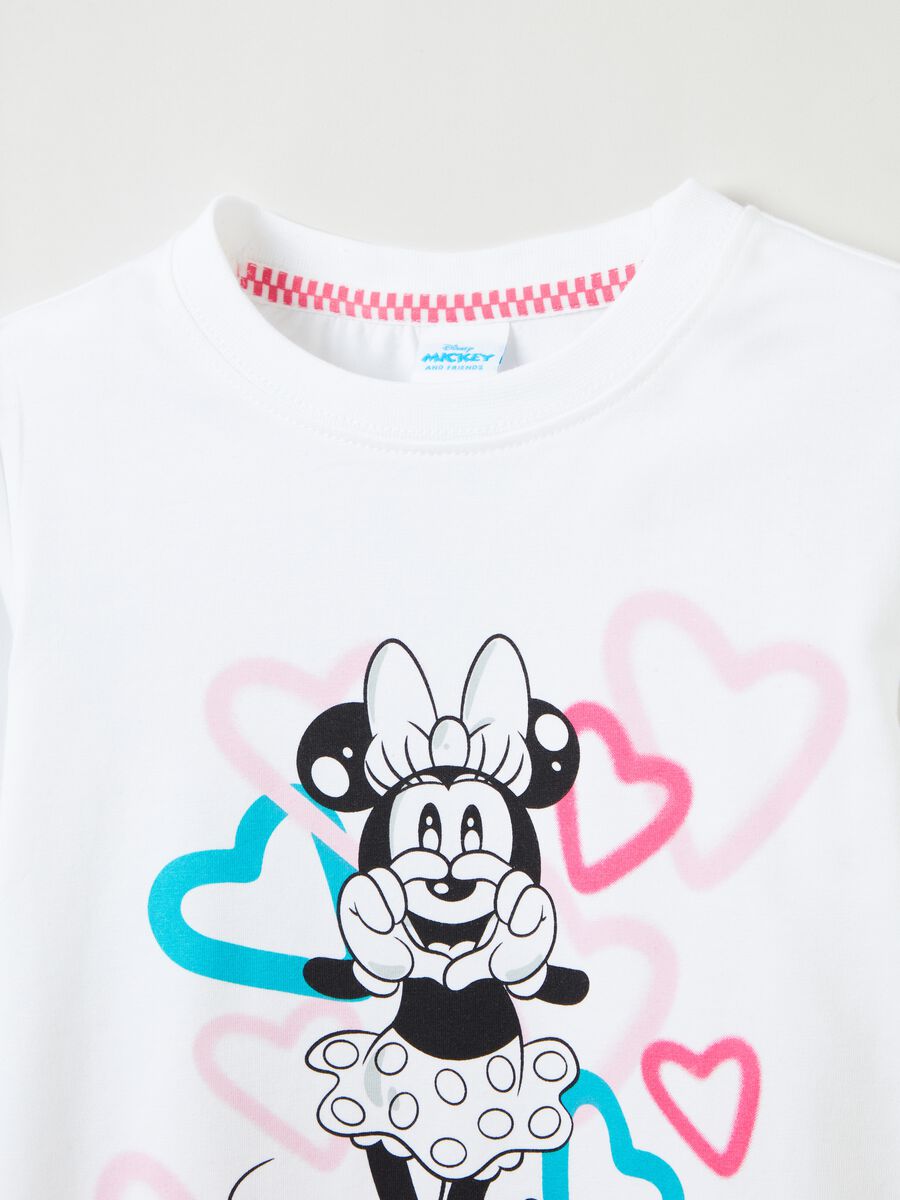 T-shirt with long sleeves and Minnie Mouse print_2