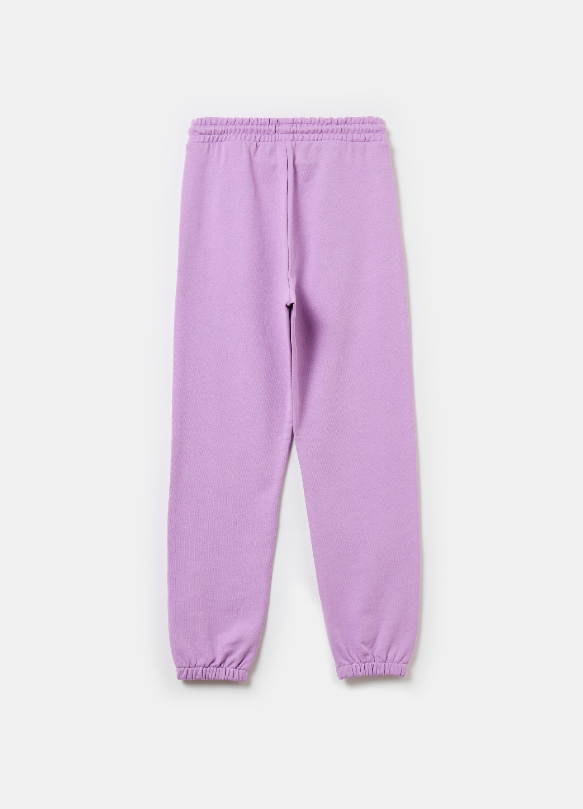 Essential joggers in organic cotton with drawstring