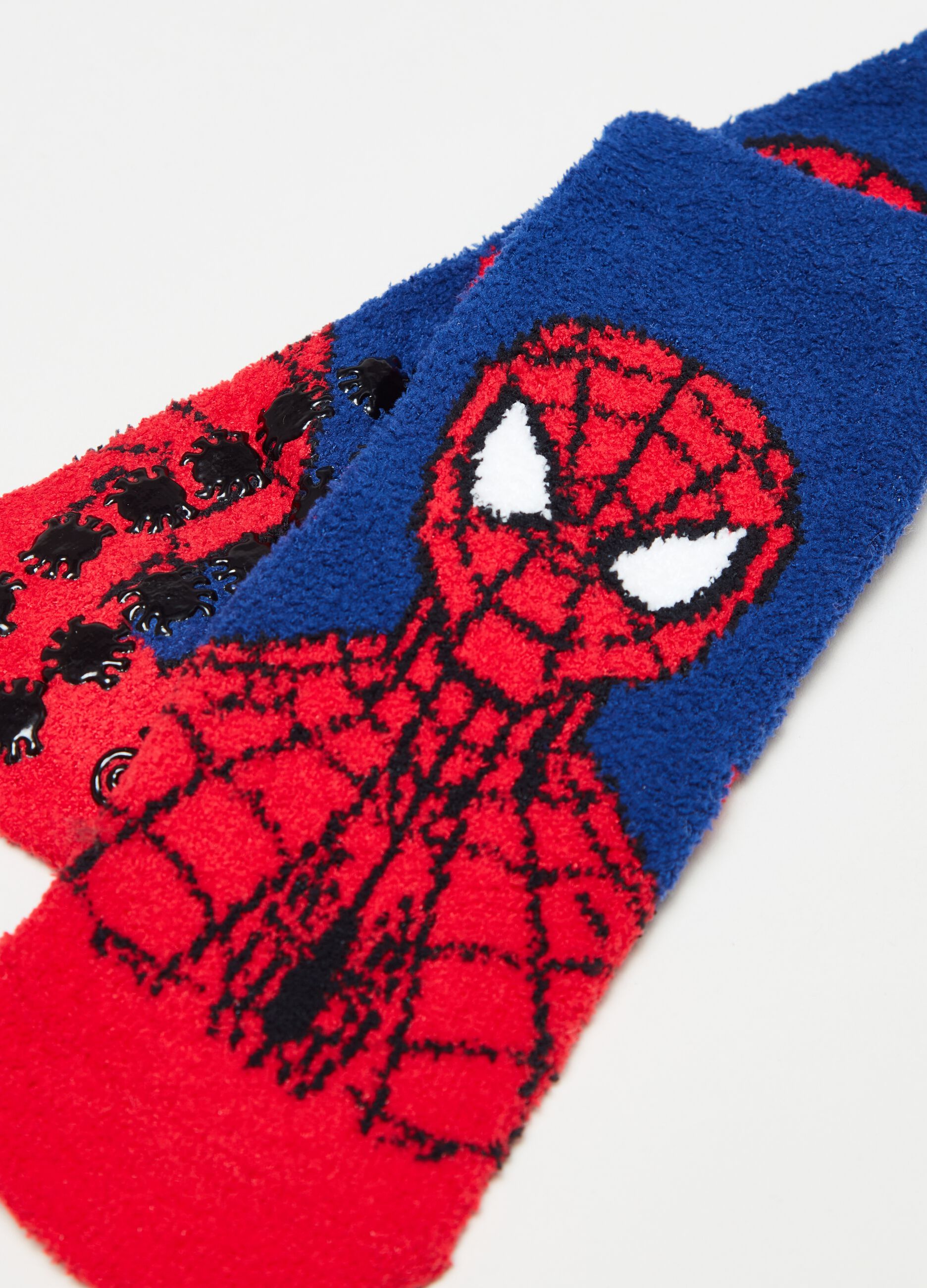 Calze antiscivolo con disegno Spider-Man Blu/rosso OVS KIDS da Bambino