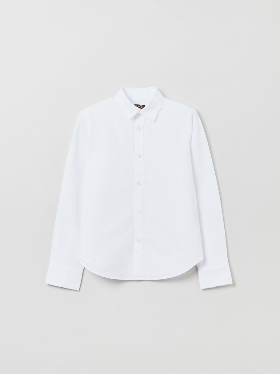 Oxford cotton shirt_0