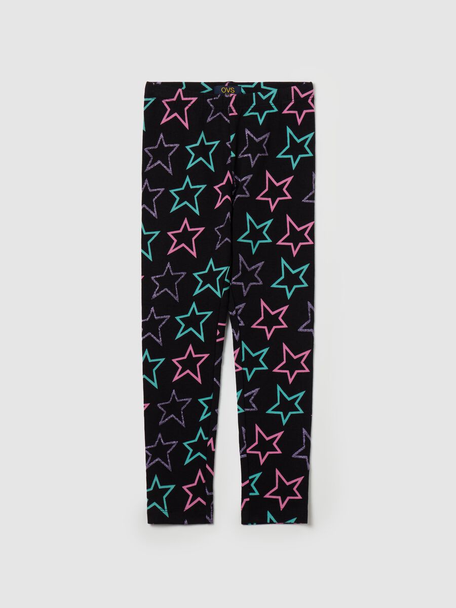 Leggings with all-over print_0